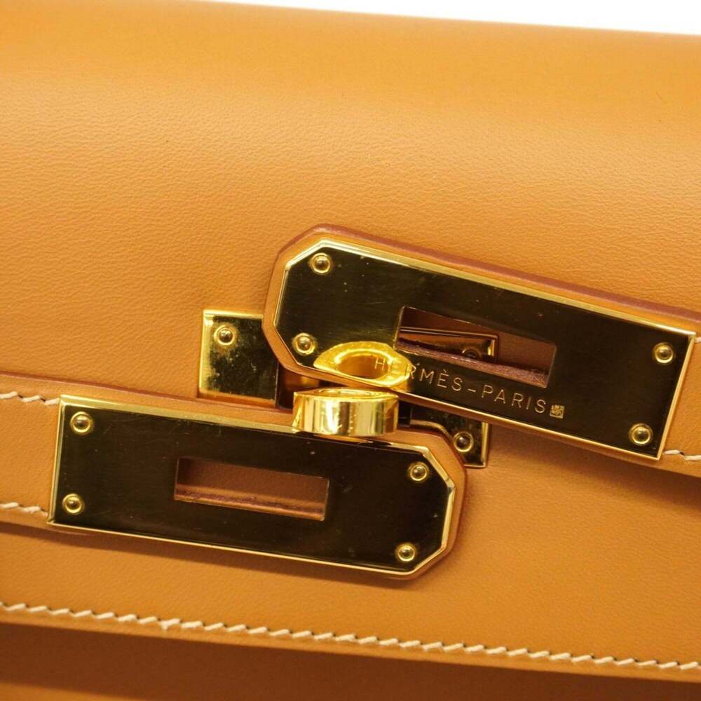 Hermes Kelly 32 handbag, Vache, Natural, □B stamp, Ladies'. - Picture 10 of 14